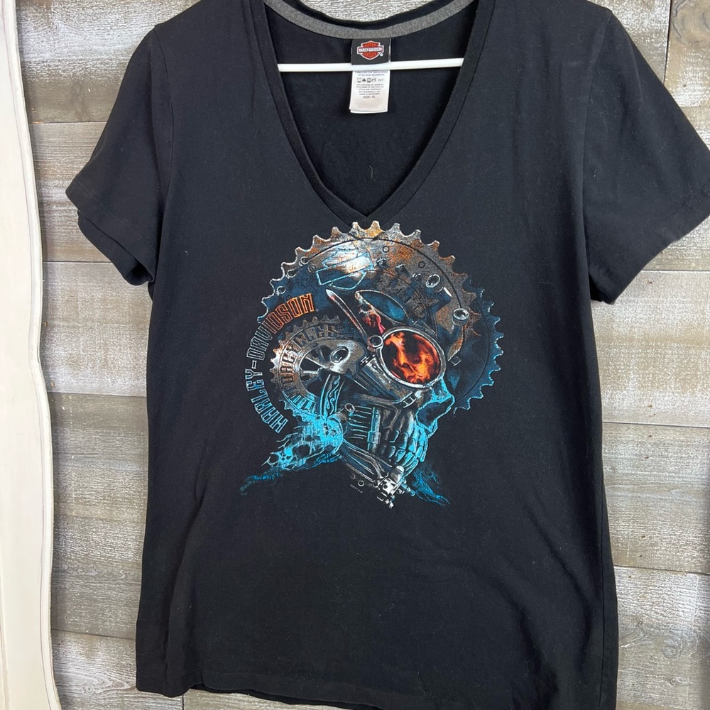 Ladies Harley Davidson short sleeved tee